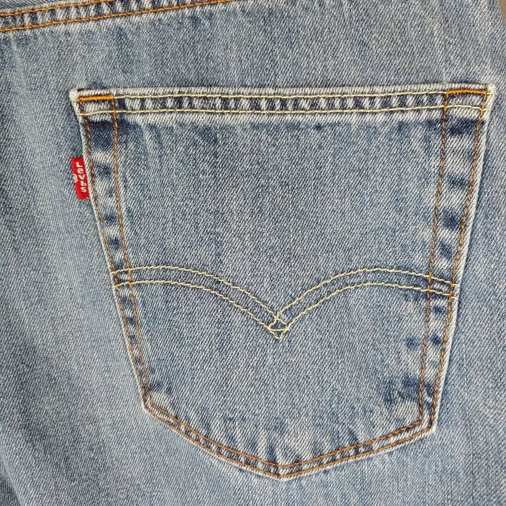 Levis 550 Jeans Mens‎ 38x34* Relaxed Fit Denim Blue Dark Wash Faded (36x32)